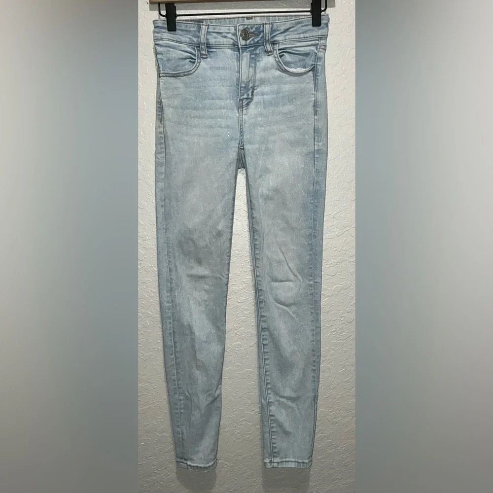 American Eagle Light Blue Hi-Rise Jegging (Ne(x)t Level Stretch Jean